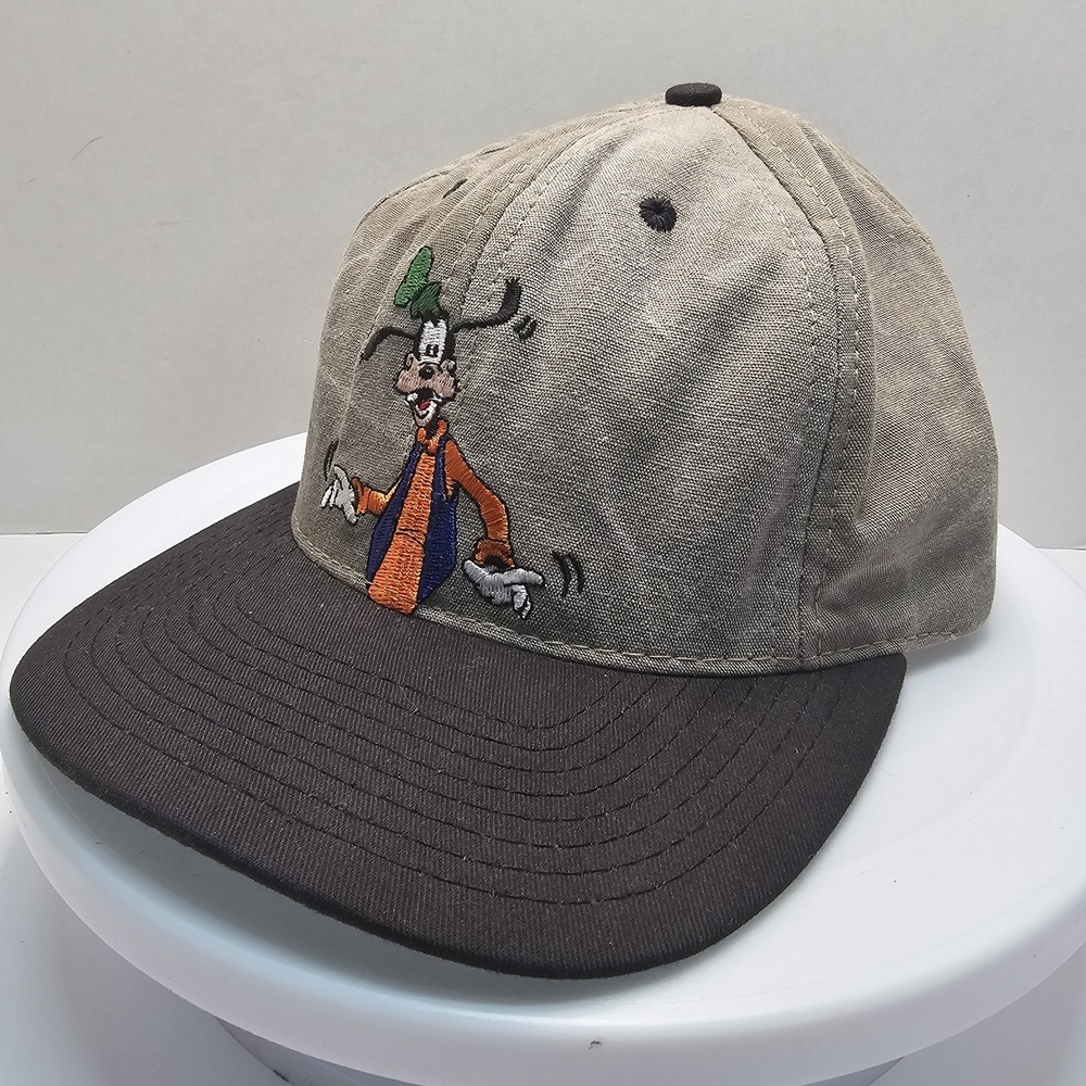Vintage Goofy Disney Store Baseball Hat Cap Made In USA Embroidered One Size